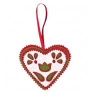 Opakowanie Ozdoba z filcu Serce 3szt EASY