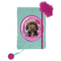 Opakowanie Pamietnik pluszowy z gumką i długopisem Rachael Hale