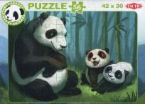 Opakowanie Panda Stars Puzzle C 56