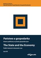 Okładka książki Państwo a gospodarka Interes publiczny w prawie gospodarczym. The State and the Economy Public Inte