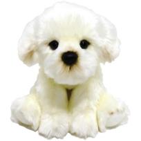Opakowanie Pies Bichon Fluffy Fam maskotka 30cm