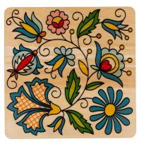 Opakowanie Podkładka drewniana - kaszubska eko tło FOLKSTAR