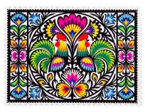 Opakowanie Podkładka filc - mała dwa koguty FOLKSTAR