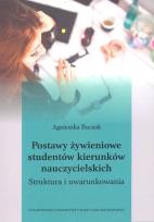 Okładka książki Postawy żywieniowe studentów kierunków nauczycielskich.
