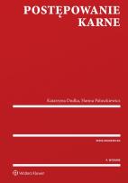 Okładka książki Postępowanie karne