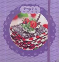 Okładka książki Przepiśnik Fioletowy kropki