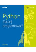 Okładka książki Python Zacznij programować