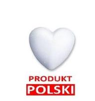 Opakowanie Serce styropianowe ST022 7cm 6szt LUZAKI