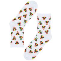 Opakowanie Skarpety damskie - roz. 38-40 łowiczanki białe