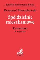Okładka książki Spółdzielnie mieszkaniowe Komentarz