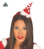 Opakowanie Świecąca Czapeczka Świąteczna na opasce, LED