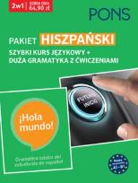 Okładka książki Szybki kurs i duża gramatyka Hiszpański A1-B1 PAK2