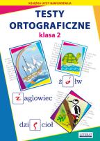 Okładka książki TESTY ORTOGRAFICZNE KLASA 2 WYD. 3