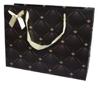 Opakowanie Torba prezentowa L czarna 0026