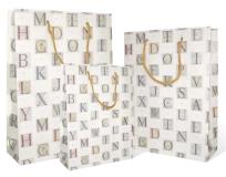 Opakowanie Torebka ozdobna BXS502003 Letters duża