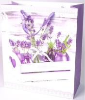 Opakowanie Torebka prezentowa L lawenda 0283-02