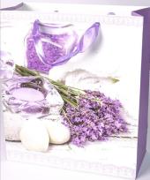 Opakowanie Torebka prezentowa L lawenda 0283-04