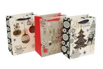 Opakowanie Torebka Świąteczna pionowa mała mix wzorów