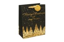Opakowanie Torebka Świąteczna płaska średnia Choinka