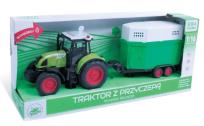 Opakowanie Traktor z przyczepą do przewożenia koni