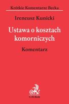 Okładka książki Ustawa o kosztach komorniczych Komentarz