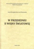 Okładka książki W przededniu II wojny światowej