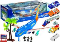 Opakowanie Wieloelementowy Zestaw Lotnisko Samolot Pojazdy