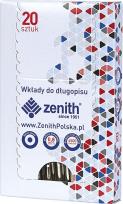 Opakowanie Wkład do długopisu 4/20 niebieski (20szt) ZENITH