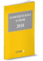 Okładka książki Zamknięcie roku 2018 w PKPiR
