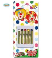 Opakowanie Zestaw 5 Farb Do Malowania Twarzy 1,9gr