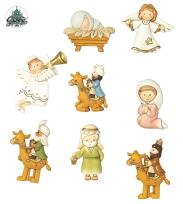 Opakowanie Zestaw figurek Szopka 7 szt