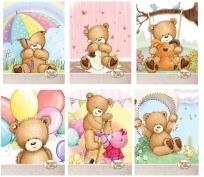 Opakowanie Zeszyt A5/54K linia Popcorn Bear (10szt) STREET