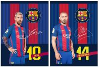 Opakowanie Zeszyt A5/60k kratka FC Barcelona 5 ASTRA