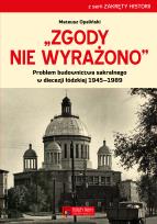 Okładka książki Zgody nie wyrażono