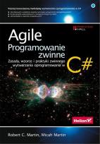 Okładka książki Agile Programowanie zwinne zasady wzorce i praktyki zwinnego wytwarzania oprogramowania w C# (prz