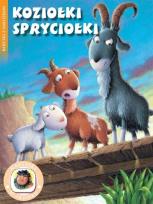 Okładka książki Bajeczki z naklejkami - Koziołki Spryciołki