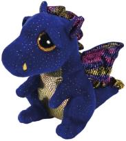 Opakowanie Beanie Boos Saffire - granatowy smok 24 cm