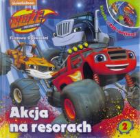 Okładka książki Blaze i megamaszyny 2 Akcja na resorach + DVD