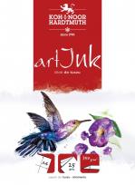 Opakowanie Blok artink A4 25 kartek 350G.