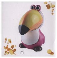 Opakowanie Ceramiczna skarbonka Tukan B mix 3 kolory