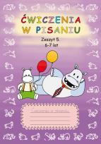 Okładka książki Ćwiczenia w pisaniu. Zeszyt 5. 6-7 lat