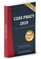 Okładka książki Czas pracy 2019 Przepisy z praktycznym komentarzem