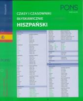 Okładka książki Czasy i czasowniki błyskawicznie. Hiszpański PONS