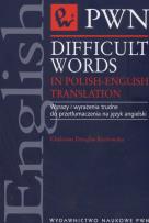 Okładka książki Difficult Words in Polish-English Translation