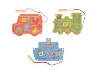 Opakowanie Drewniany mini-labirynt - mix kolorów