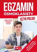 Okładka książki EGZAMIN ÓSMOKLASISTY JĘZYK POLSKI