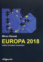 Okładka książki Europa 2018 wobec wyzwań i zagrożeń