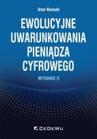 Okładka książki Ewolucyjne uwarunkowania pieniądza cyfrowego