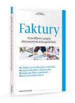 Okładka książki Faktury Nowe zasady dokumentowania sprzedaży