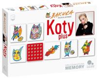 Okładka książki Gra edu. memory - Koty plus Hanna Bakuła